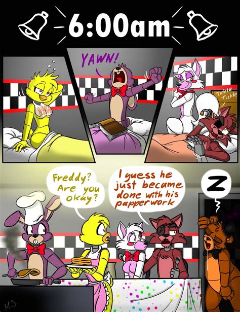Sleep Time At Freddy S Part 2 By Magzieart On Deviantart In 2020 Fnaf