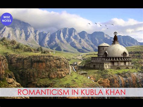 romanticism  kubla khan cu english honours notes  wise notes cu english honours