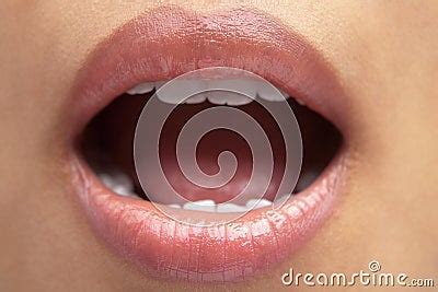 womans mouth open royalty  stock photo image