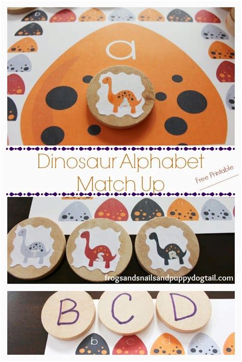 dinosaur alphabet match  fspdt dinosaur alphabet dinosaur activities preschool alphabet