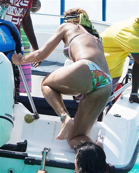 Rihanna In Bikini At A Boat In Barbados 08 07 2015 – Hawtcelebs