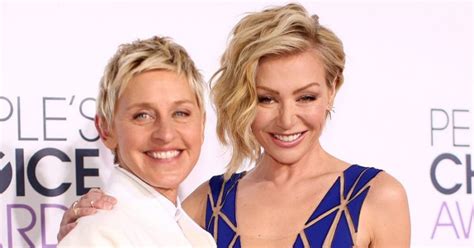 Popular Us Lesbian Tv Host Ellen Degeneres Celebrates