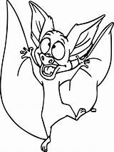 Bat Coloring Pages Halloween Funny Vampire Realistic Printable Fruit Getcolorings Color Sheet Print Awesome Book sketch template