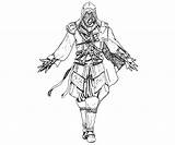 Assassin Creed Coloring Pages Ezio Designlooter 667px Xcolorings sketch template