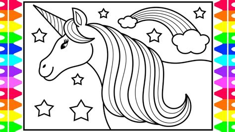 draw  unicorn  kids unicorn drawing unicorn coloring