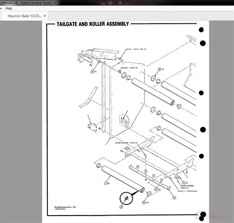 hesston baler  parts manual auto repair manual forum heavy equipment forums