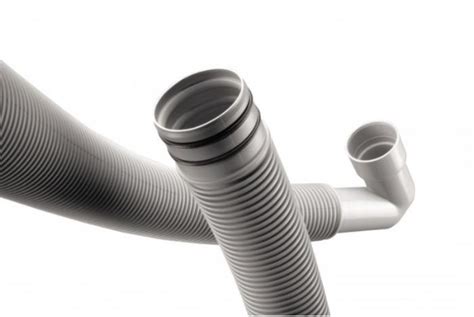 siphon hose  plumbing fully corrugated expandable  fitted  integrated cuff chemical
