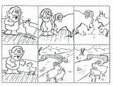 Billy Goats Gruff Three Pages sketch template