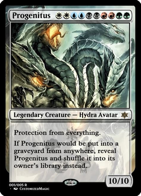 progenitus magic the gathering proxy cards