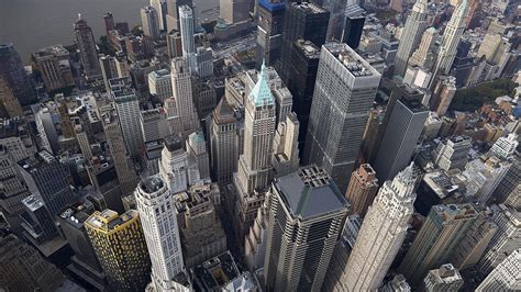 city urban aerial view cityscape skyscraper  york city