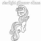 Coloring Pages Pony Little Starlight Glimmer Eliana Color Mlp Princess Toddler Will sketch template