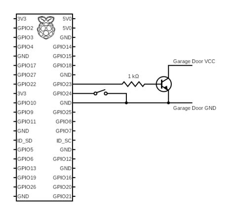 garage door opener circuits circuit diagram