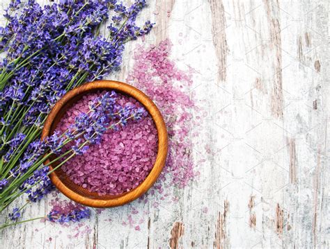 lavender spa health  creative market