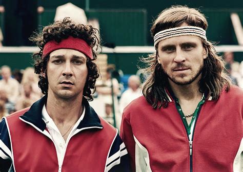 Borg Vs Mcenroe Film Review Shia Labeouf Shines In Tennis Biopic That