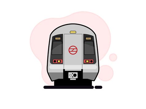 delhi metro  rohit singh  dribbble