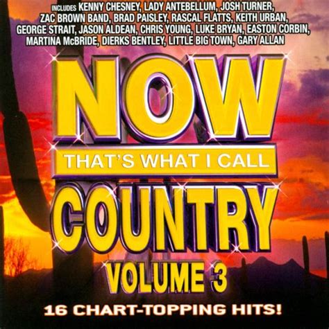 Now That S What I Call Country Vol 3 Various Artists Songs