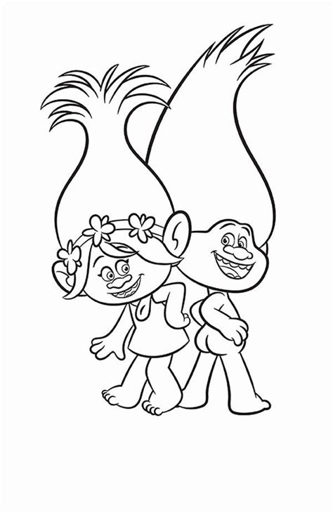 poppy trolls coloring page lovely poppy coloring pages  coloring