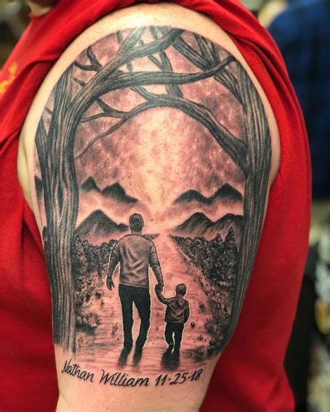 amazing father  son tattoo ideas   blow  mind tattoo  son father