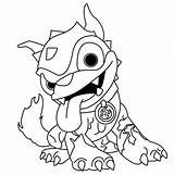 Skylanders Coloring Pages Colouring Hot sketch template