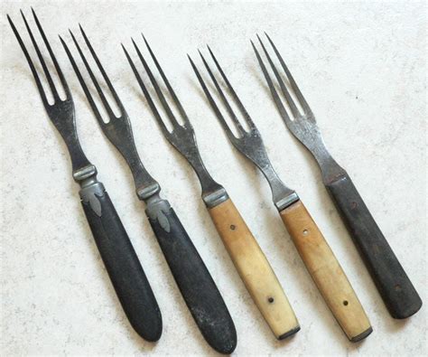 antique forks vintage  prong forks  ohsoraretopia