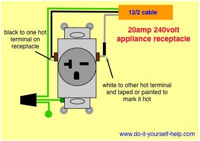 wiring diagram    amp  volt receptacle tools pinterest electrical wiring