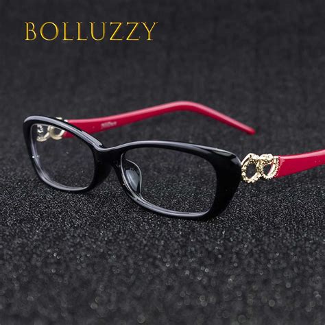 women glasses frame optical hollow out small rim finding degree