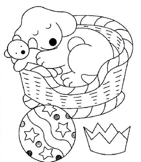 sleeping dog coloring pages