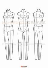 Fashion Body Template Female Templates Sketch Choose Board Models Figure Drawing sketch template