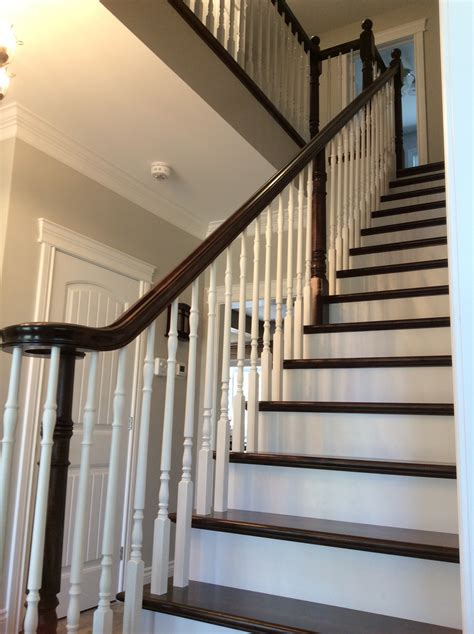 Straight Stairs Ottawa Classic Stairs And Bannisters Inc