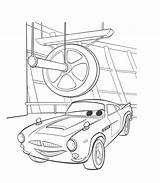 Finn Mcmissile Cars Coloring Printable Pages Colouring Ecoloringpage Holley Shiftwell sketch template