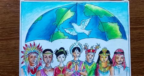 world cultural diversity drawing   cultural diversity drawings