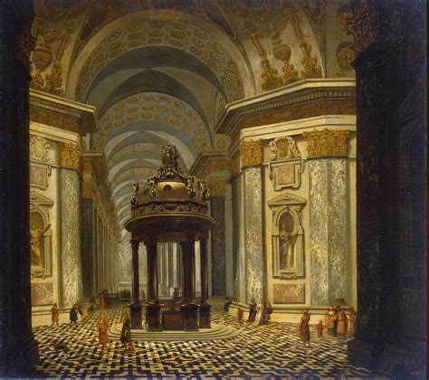 interior   church painting ehrenberg wilhelm van oil paintings
