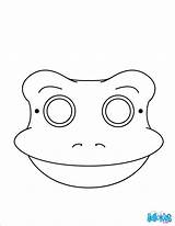 Frog Mask Coloring Face Pages Printable Masks Hellokids Print Color Online Template Animal Getdrawings Drawing Choose Board sketch template