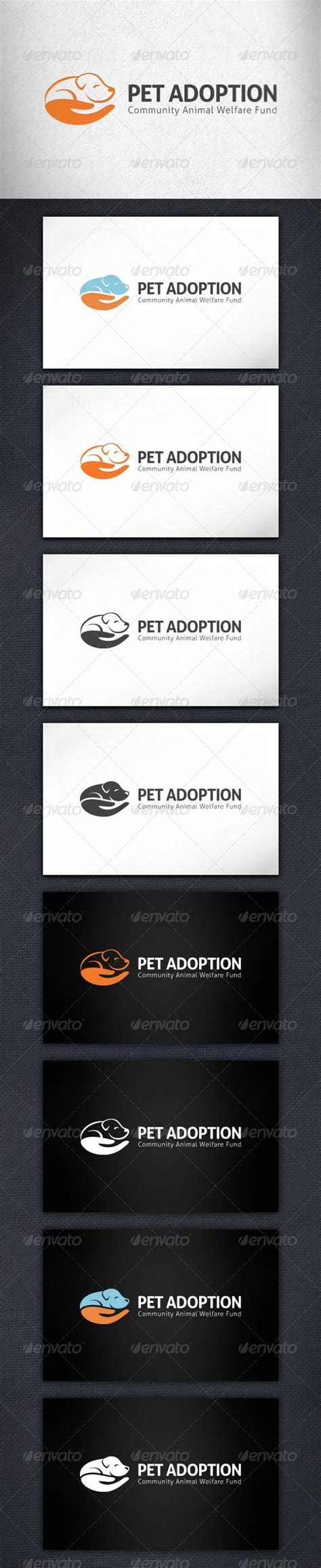 pet adoption logo template pet adoption pet logo design logo templates