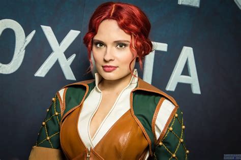 the witcher triss merigold cosplay by kristina pudavova aipt