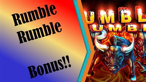 rumble rumble bonus win youtube