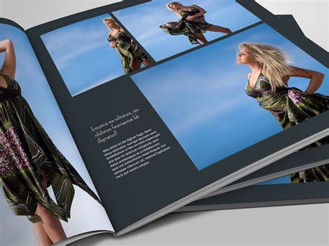 photobook portfolio artbook template  behance