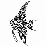 Tribal Fish Getdrawings Drawing sketch template