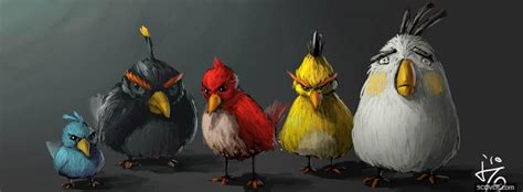 Angry Birds Adult Photo Facebook Cover