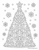 Coloring Christmas Adult Pages Printable Adults Print Tree Printables Activities Holidays Sheets Kids Children Beautiful Mandala Choose Board sketch template