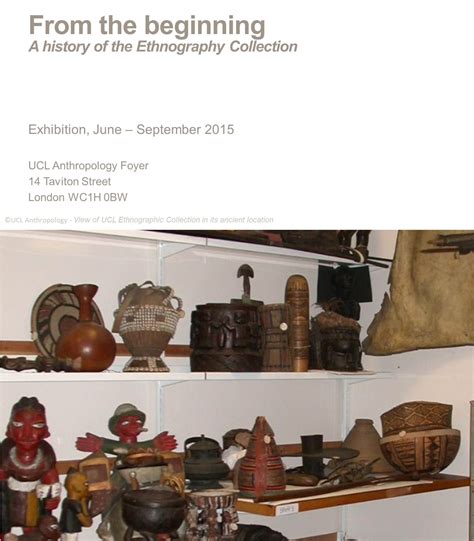 beginning  history   ethnography collection