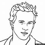 Ryan Gosling Clipart Reynolds Clipartlook Coloring Colori sketch template
