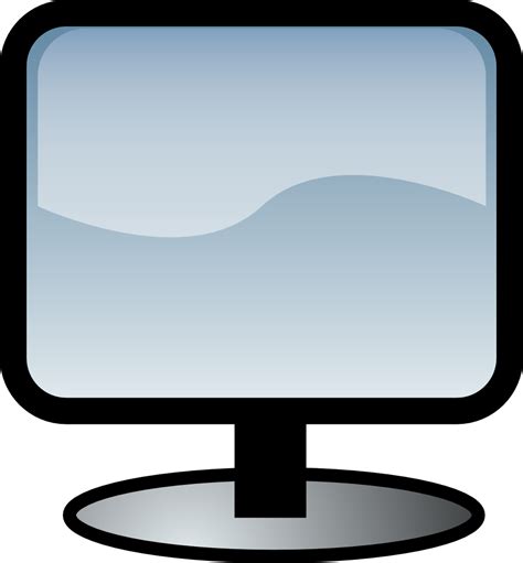 cartoon computer screen clipart