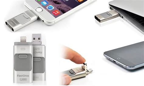 usb stick flashdrive gb voor iphone android en pc  mac zilver disqounts bolcom