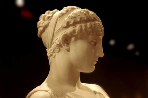 female head nice nose greek hair band neo classical sta flickr