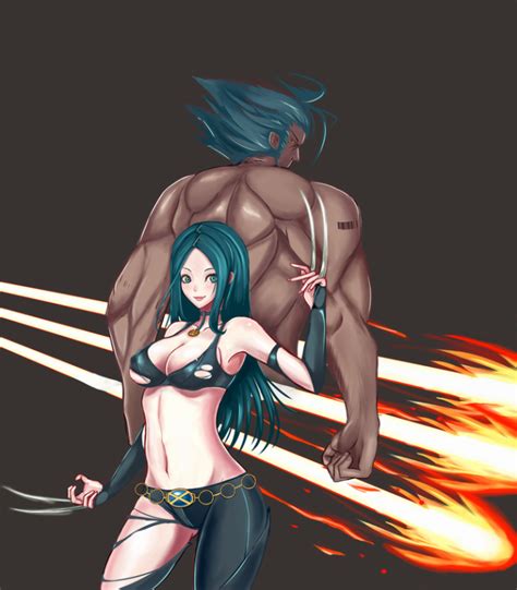 Into Battle With Wolverine X 23 Hot Porn Pics