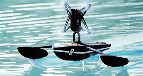 tech tools parrot takes hydrofoil drone   water