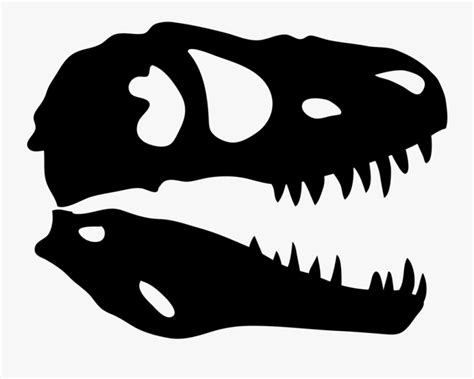 ideas  coloring dinosaur head silhouette