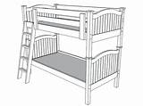 Bunk Bed Drawing Beds Drawings Paintingvalley sketch template