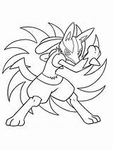 Lucario Pokemon Coloring Pages Mega Kids ポケモン 塗り絵 ルカ リオ Colouring Clipart イラスト Greninja Template Library Cliparts sketch template